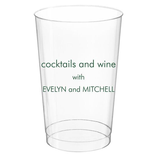 Your Personalized Clear Plastic Cups